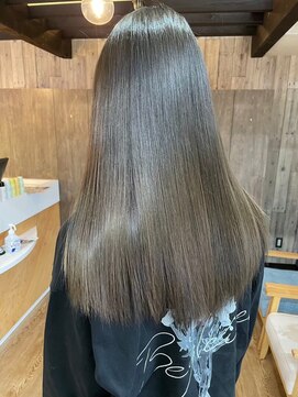 スカイ(SKY) 透明感カラー/髪質改善/縮毛矯正/レイヤーカット/ダブルカラー