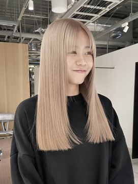 ゴウトゥデイ 渋谷MODI店(GO TODAY) ミルクティベージュ×髪質改善ケラチントリートメント