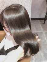 メルティカラーフェミニンロング 似合わせカットレイヤーカット