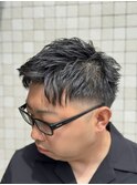 ジェットモヒカン/ショート/ビジネス/短髪/大人