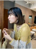 さらっとまとまるシンプルボブ/簡単スタイリング