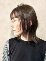 エンクス(enx)&nbsp;ホワイトグレージュデジタルパーマミニウルフ鶴ヶ峰YM67