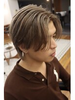 アンサー 千葉中央(UNSER prod by THE DAY)&nbsp;外国人風ミルクティーバレイヤージュセンターパート