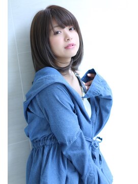 オーロ(ORO) 20代30代40代50代斜めバンググレージュカラーシルキーベージュ