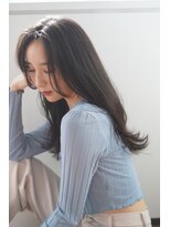 ルフュージュ バイ プロデュース 相模大野店(Refuge by Produce)&nbsp;暗髪/レイヤーカット/長めバング