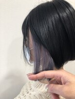ホーミーキョウト(Homey Kyoto)&nbsp;＊ミニボブ×ラベンダーインナーカラー＊