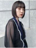 《コンパクトボブ》ボブミニボブ切りっぱなしボブぱつっとボブ