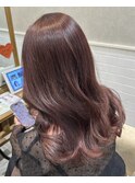 秋カラーのlavender pink