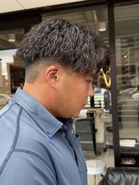 髪屋 紬 メンズ/メンズパーマ/メンズカット/波巻きパーマ