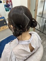 シアアルン 新小岩店(SHEER alun)&nbsp;ツインおだんごリボン