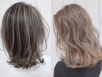 サニー サイド(Sunny Side)の写真/ダメージに合わせた髪質改善も同時にできるメニュー展開!ダメージレス×色持ちUP◎