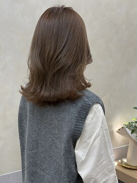 ブリーチなしマロンシナモンベージュ♪