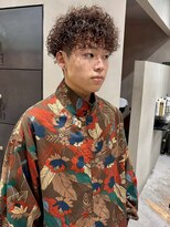 ヘアー アイス ルーチェ(HAIR ICI LUCE)&nbsp;メンズカット！ツイスパ×波巻きパーマで爽やかイメチェン
