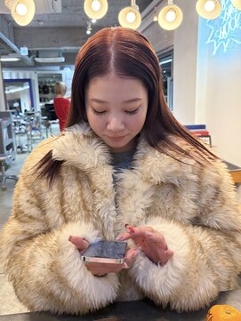 チクロヘアー(Ticro hair) @Luca ブラッドオレンジ