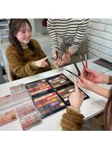 【名駅5分/早朝予約可】明日から自分でできる♪プロ直伝の再現メイクレクチャーでサロン帰りの顔が続く◎