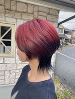 ルートバイエアー(Root by air)&nbsp;大人可愛いマッシュショートウルフボブ20代30代40代50代