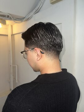ボウ(BOW) 【BOW HAIR】slick back× taper fade