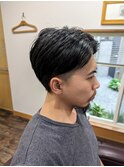 メンズ　ツーブロック　