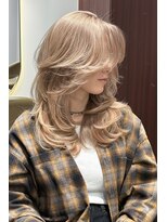 ラキング ギンザ トウキョウ(LAKING GINZA)&nbsp;着物ヘア/大人ガーリー/ダークアッシュ/似合わせカット/銀座駅