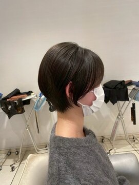 モードケイズエミュー(MODE K's eau) 30代40代大人可愛い丸みショートボブ似合わせ小顔カット摂津本山