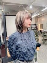 ライズ バイ レボ(RISE by REVO)&nbsp;顔まわりレイヤーボブ/アンブレラカラー