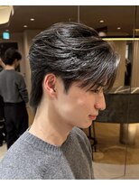 ロンドリメゾン 原宿(Lond re Maison.)&nbsp;men's/顔周り/ニュアンスパーマ/黒染め/韓国/ダウンパーマ