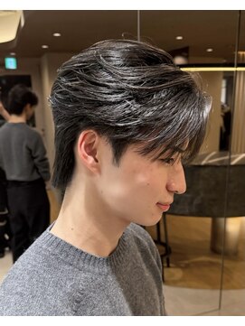 ロンドリメゾン 原宿(Lond re Maison.) men's/顔周り/ニュアンスパーマ/黒染め/韓国/ダウンパーマ