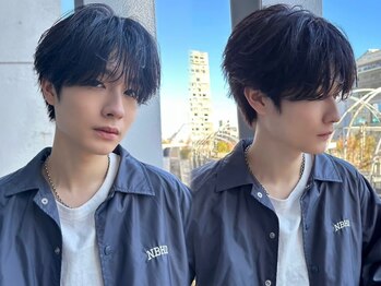 メンズサロン Zina Homme 札幌 メンズカット/パーマ/韓国/眉毛/ブリーチの写真/【メンズカット+スタイリング￥4400】頭の形を綺麗にみせるカットがメンズから大人気［札幌メンズカット］