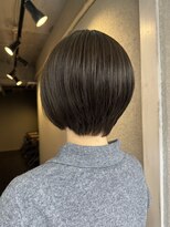 ヴィヒタ 川越 本川越(VIHTA.) オリーブグレージュカラーショートボブ川越本川越