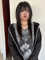 アム(am)&nbsp;ウルフレイヤー/ハッシュカット/顔まわりカット
