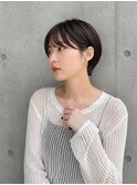 ショートカット×白髪ぼかし、ハイライト×縮毛矯正×髪質改善
