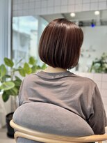 インザヌーク(INN the neuk)&nbsp;ケアカラーで魅せる大人のミニボブ