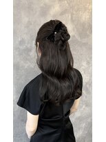 エクラ(ecla)&nbsp;カチモリ+ハーフアップ