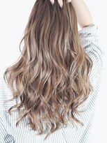 ジゼル(gisele)&nbsp;フリンジグラデーション◎ホワイトグレージュ