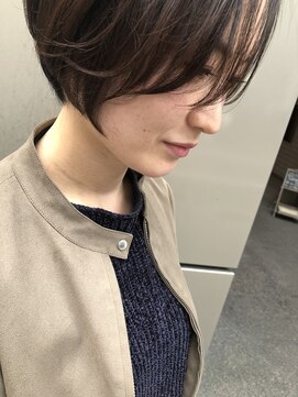 グランドライン(GRAND LINE) 《GRANDLINE松本祐太朗》ハンサムショート　グレージュカラー