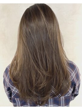 カラーアンドケアリタ(color&care Lita) ミディレイヤー×ハイライト【グレージュ】