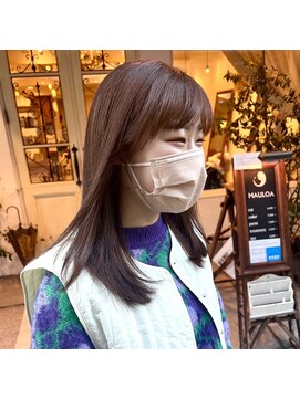 マウロア(MAULOA) 柔らかラベンダーベージュ　“浅田昌宏”