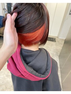 ヘアスタジオニコ(hair studio nico...) インナーオレンジ★