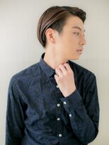 トニーアンドガイメン ホテル京阪仙台店(TONI&GUY MEN) ニュアンスカラーでオールバックツーブロックマッシュd