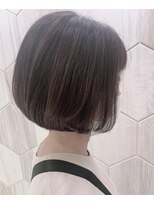 ビューティドレッセヤマノ 池袋パルコ(Beauty Dresse YAMANO)&nbsp;【ショートボブ】【ボブ】【カラー】ラインをみせるキュートボブ