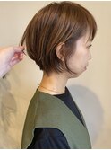 丸みショート