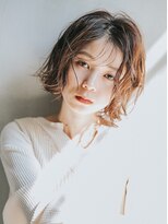 フィルムス 横浜(FILMS) デジタルパーマレイヤーカット顔周り前髪ショートボブ/横浜