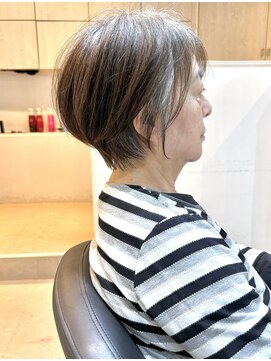 ヨファ ヘアー(YOFA hair) 似合わせカット　くびれショートボブ