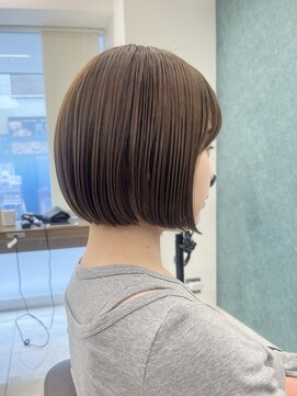 アッシュ 下北沢店(Ash) ミルクティーベージュボブ