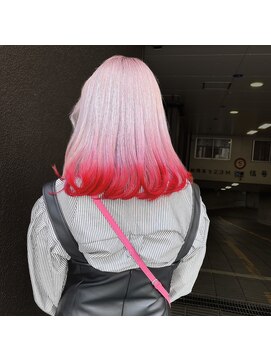 ジルバイジゼル(JILL by GiseL) Y/エンドカラー/ホワイトカラー/レッドカラー