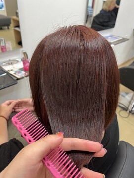 オーリーヘアー(Olliy hair) 艶髪 顎ライン 似合わせボブ/30代40代50代