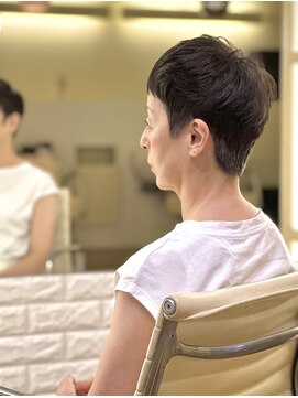 トランクサロンカッパード 大人ショート＋白髪ぼかし＋生コラーゲントリートメント