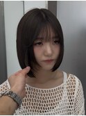前髪カタログ/イメチェンスタイル/ウェーブパーマ/こなれミディ