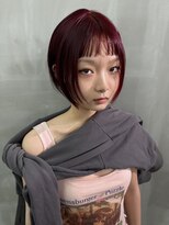 カシェ ホリエ(CACHE HORIE)&nbsp;ボルドーカラー / レッドカラー / ボブ