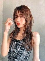 エース (ACE)&nbsp;ACE横浜　ミルクティーブラウン×レイヤーカット